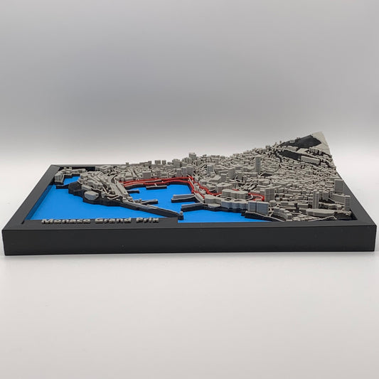 F1 Track in Black Frame – 3D Printed
